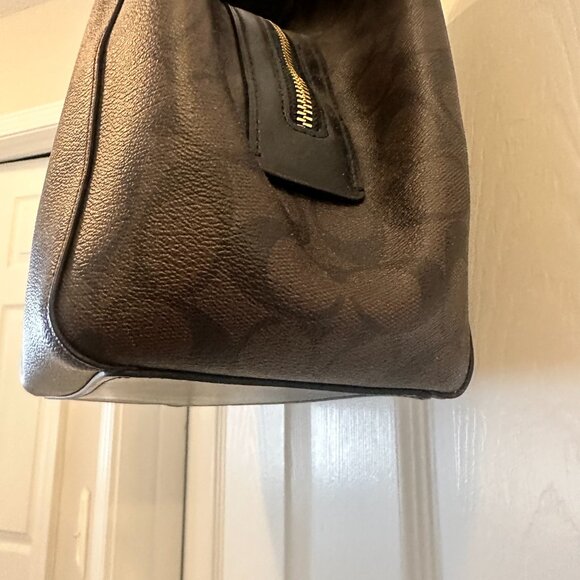 Coach Hallie Signature Canvas Shoulder Bag - Picture 6 of 16